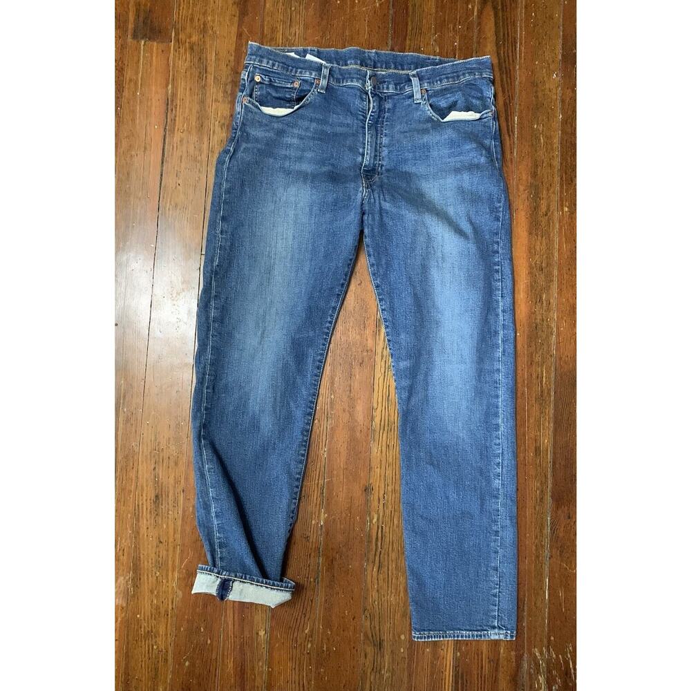 Vintage Levi's Jeans Mens 38x34 Selvedge Denim Retro Distressed 502 Big E